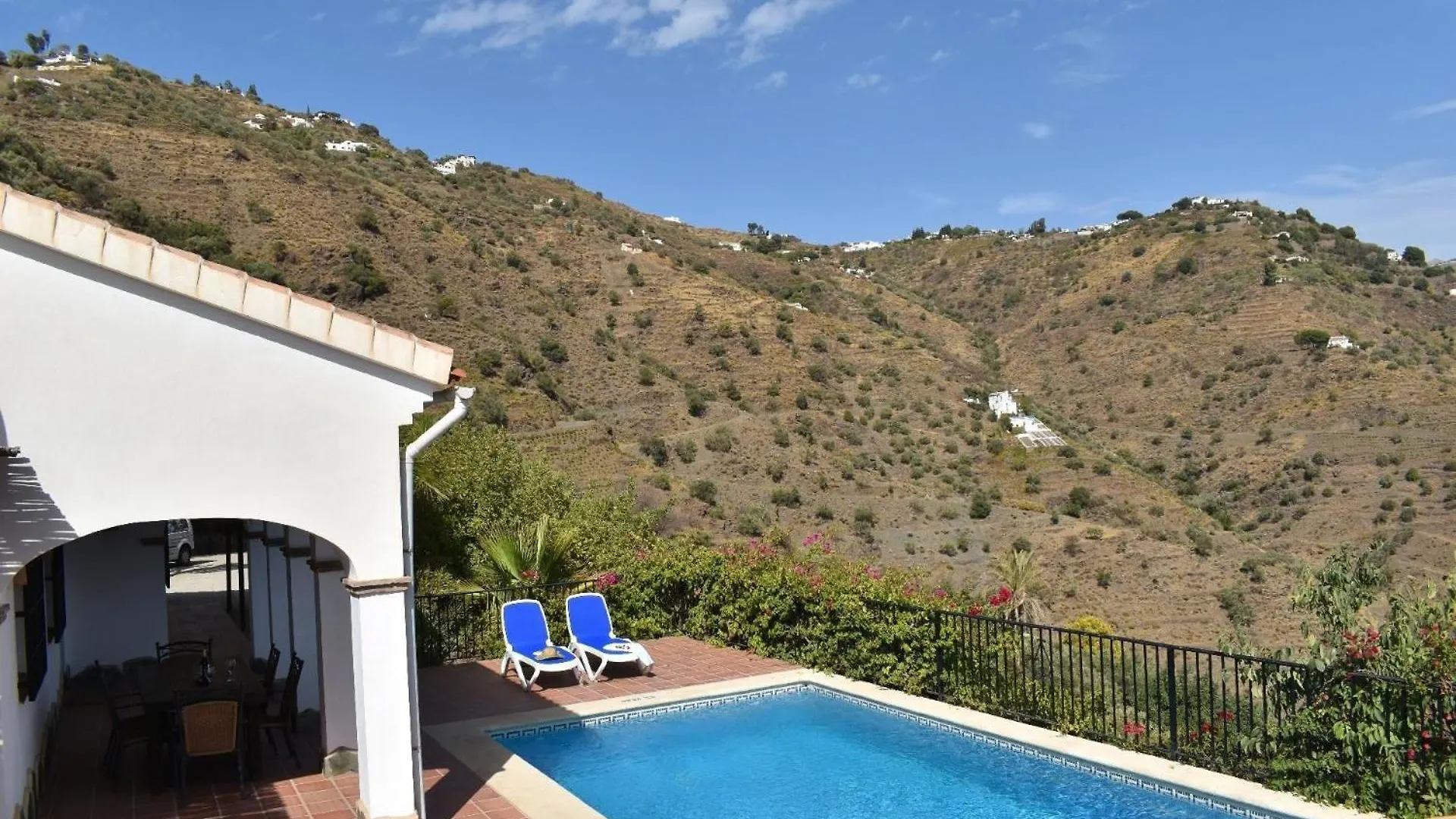 Cómpeta Finca La Vina Mit Privatem Pool בית נופש